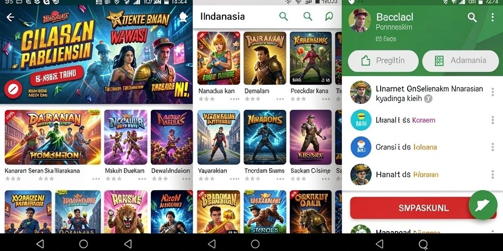 Screenshot aplikasi DOWER88 menunjukkan fitur komunitas yang aktif.
