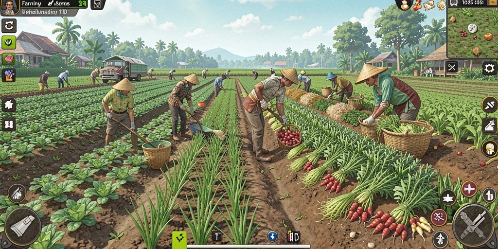 Fitur interaksi yang memudahkan komunikasi antar pemain.