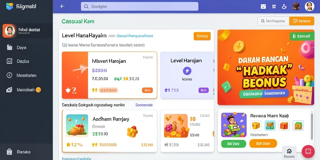 Fitur multiplayer yang memungkinkan kompetisi seru.