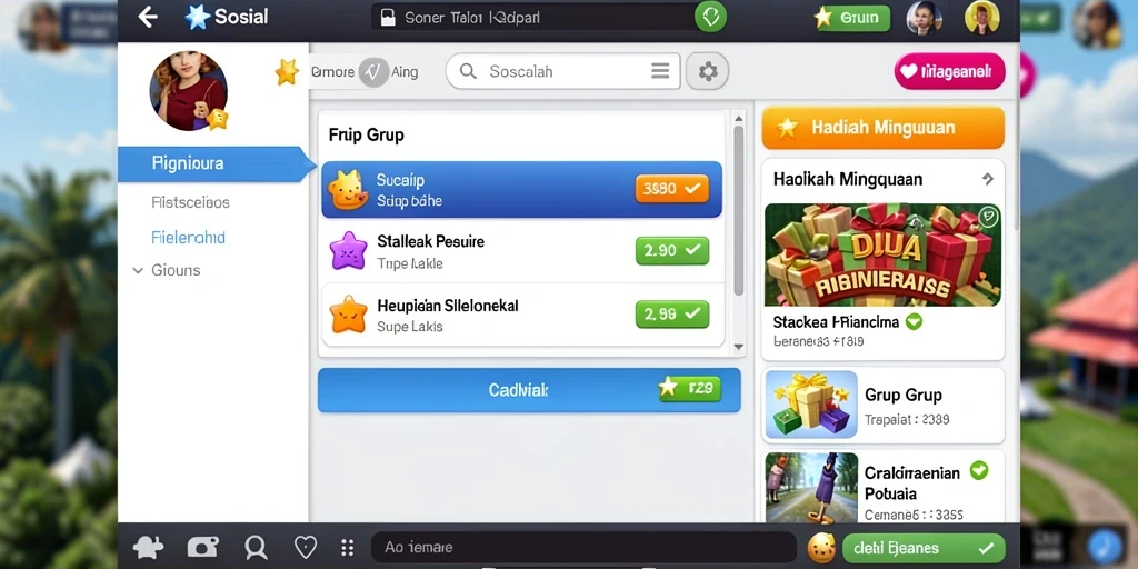 Interface yang ramah pengguna dan mudah dinavigasi.