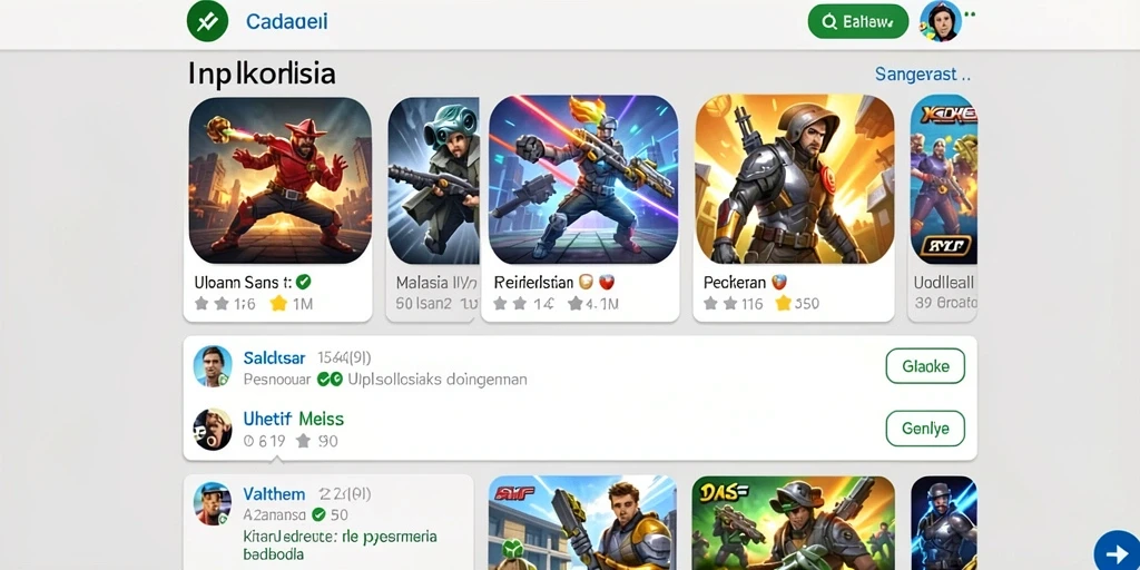 Beragam permainan menarik untuk dinikmati setiap hari.