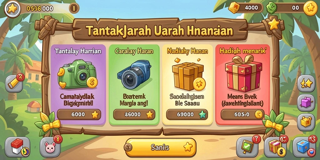 Mode permainan yang beragam dan menantang.