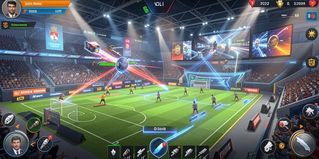 Fitur multiplayer memungkinkan bermain bersama teman secara real-time.